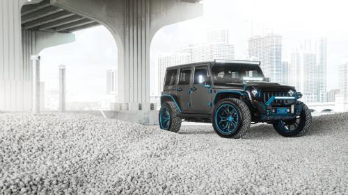 AG MC Blue Grey Jeep джип обои HD