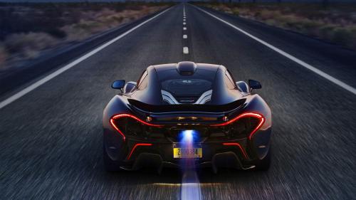 McLaren P1 дорога
