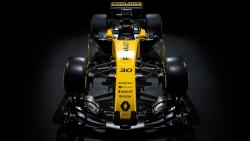 Renault RS 17 2017 болид формулы 1 обои 4K 3840x2160