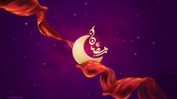 Абстрактная луна широкоформатные HD обои скачать