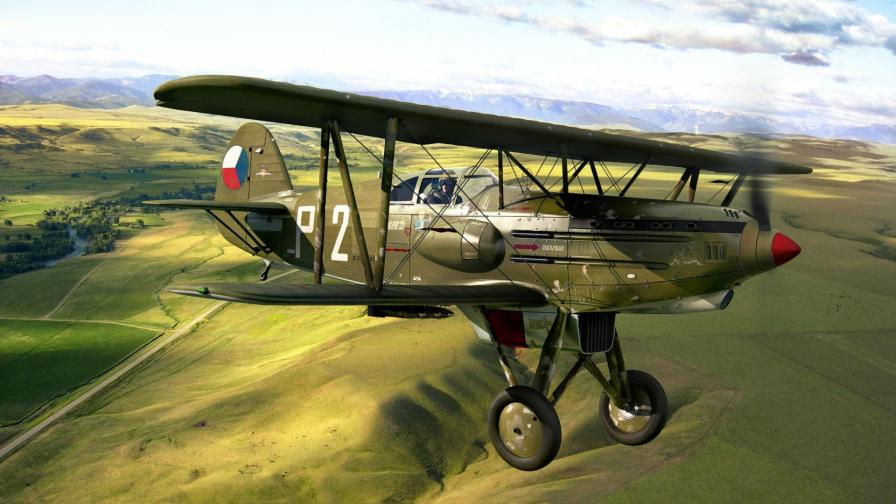 Авиа б 534 биплан