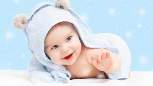 Голубоглазый ребенок обои для рабочего стола скачать