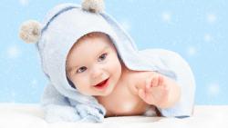 Голубоглазый ребенок обои для рабочего стола скачать