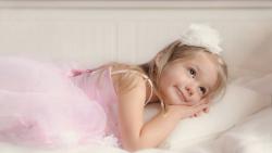 Девочка, дом, уют, ангел, платице, ребенок, малышка