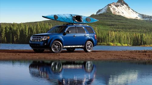 Джип, машина, лодка, байдарка, река, горы, лес, обои hd, бесплатно