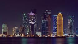 Доха Катар HD обои для рабочего стола