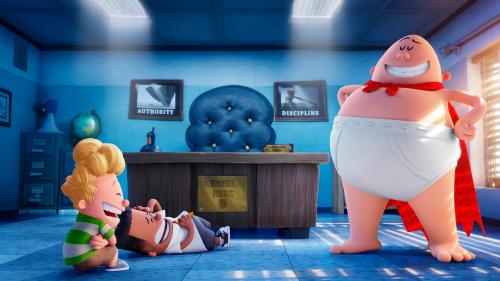 Капитан Подштанник мультфильм 2017 обои HD