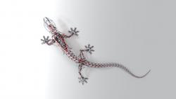 Картинка ящерицы робота фоновые заставки скачать