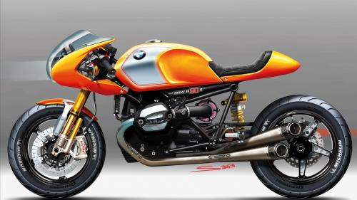 Картинки с мотоциклами БМВ на рабочий стол