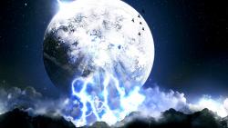 Космос, мир, луна, небо