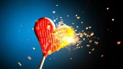 Леденец в форме сердца картинки для рабочего стола скачать