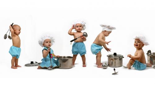 Обои маленьких детей поворят