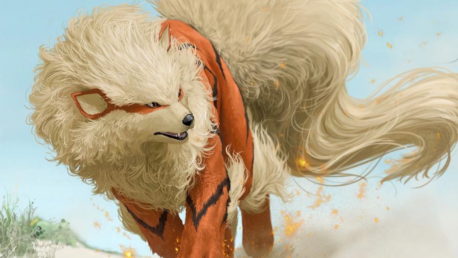 Покемоне Арканайн обои hd