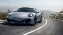 Порше 911 Каррера 4 GTS 2017 Кабриолет обои HD