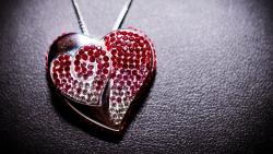 Прекрасный кулон, ювелирные изделия, сердце, романтика, любовь, картинки