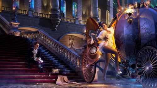 Сексуальная Золушка оставила своего принца HD обои