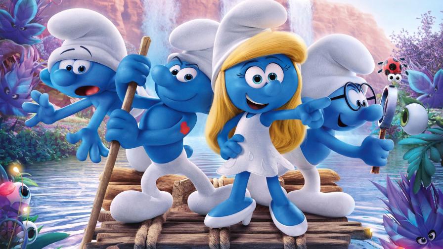 Смурфики, затерянная деревня, мультфильм, смурфы, смурфетта, 2017, фото