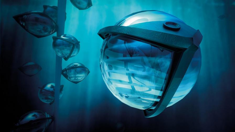 Творческие обои, город в океане, креативные, обои hd, бесплатно