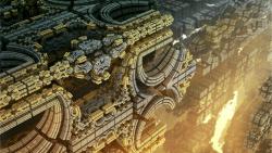 Фэнтези город скачать обои на рабочий стол