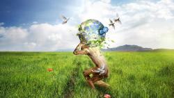 Фэнтези обои Земли 3d