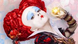 Чёрная Королева, Алиса в Зазеркалье, сказка