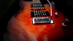 Электрическая гитара на рабочий стол заставки скачать