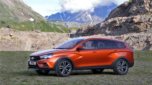 внедорожный универсал Lada Vesta Cross фото