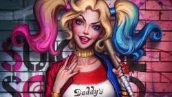 мультфильм, harley quinn, Suicide Squad, бита, отряд самоубийц, margot robbie, девушка