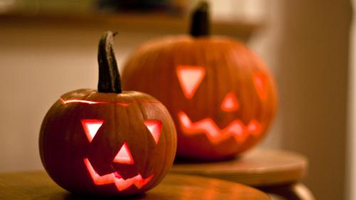 тыква на хэллоуин