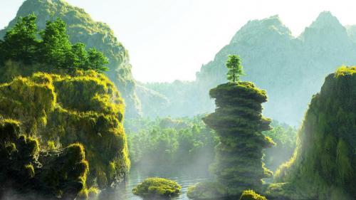 фантазия, природа, мир