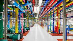 центр обработки данных, Google, поисковая система, строительство, разноцветные, дата центр, обои, картинки