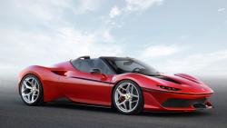 2017 Ferrari J50 красный спорткар обои HD