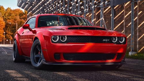 2018 Dodge Challenger SRT Demon красный купе обои hd