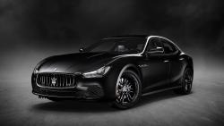 2018 Maserati Ghibli Nerissimo Black Edition обои 4K