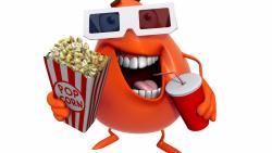 3d очки, Корпорация монстров, мультик, мультяшка, графика, обои HD, смешные, юмор, прикольный