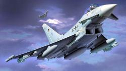 Eurofighter Typhoon Twin Истребитель картинки на рабочий стол