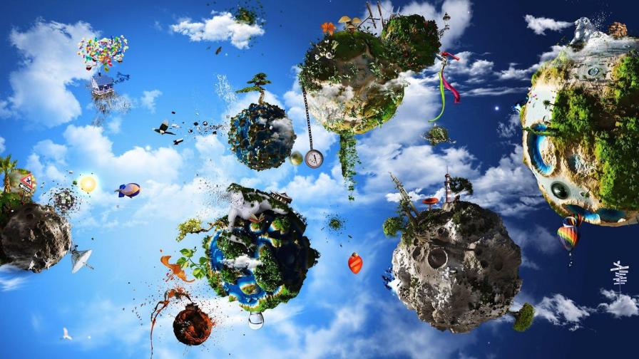 HD обои Креативная природа 3D