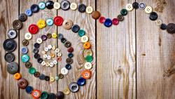 HD обои цветные кнопки бесплатно