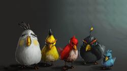 HD обои энгри бёрдс мультики