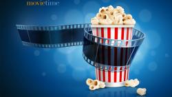movietime, время кино, фильмы, попкорн, лента, обои, фото