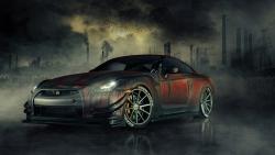Nissan GTR R35 зомби-убийцы заставки