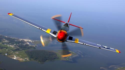 North American P-51 Mustang HD wallpaper