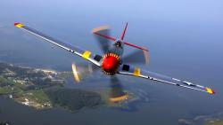 North American P-51 Mustang HD wallpaper