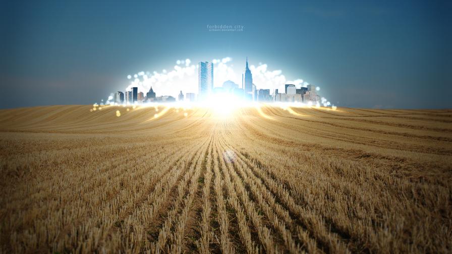 Stadt der Zukunft im Bereich